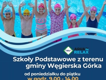 Aqua Relax dla uczniów szkół podstawowych z terenu gminy Węgierska Górka  - zdjęcie1